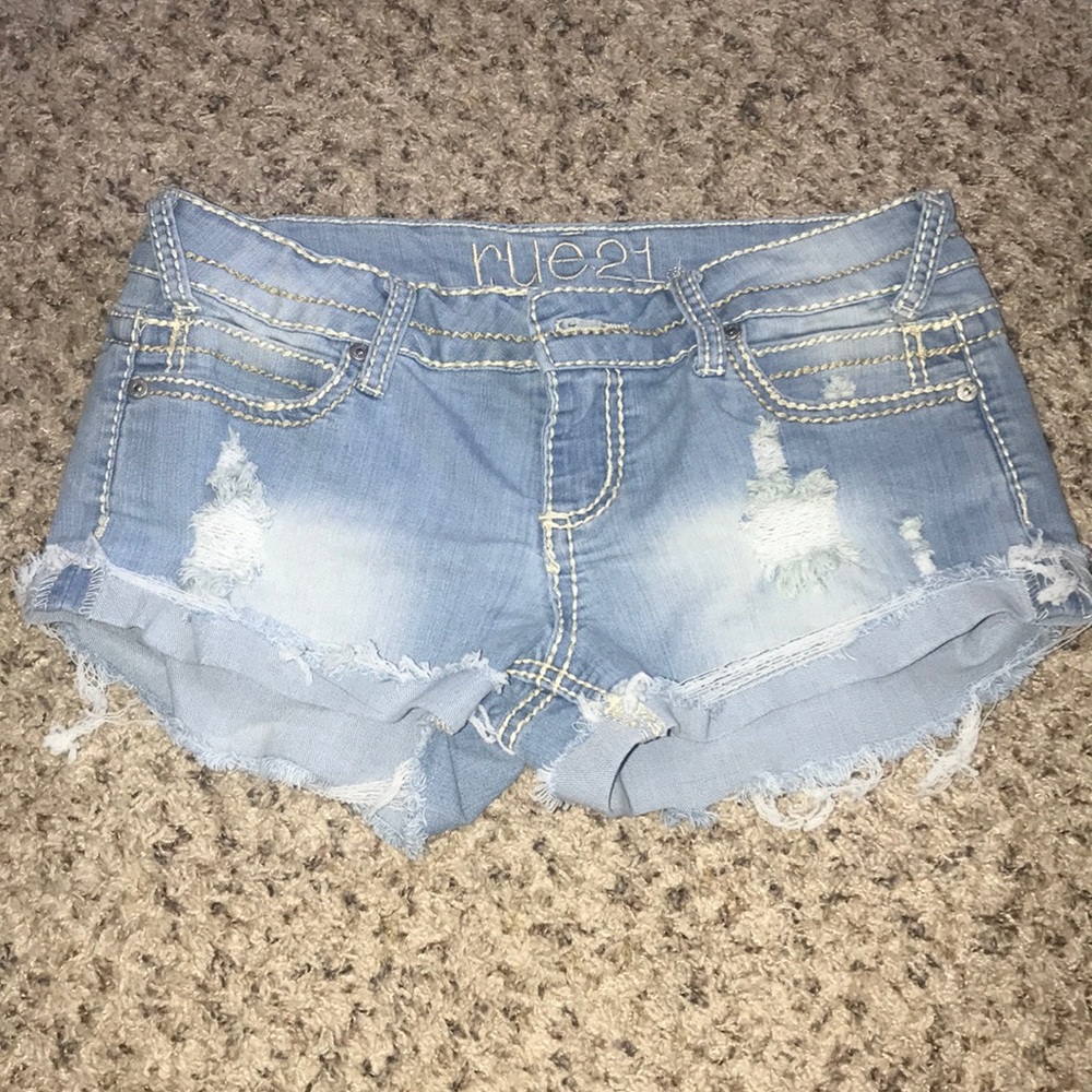RUE21 JEAN SHORTIE-SHORTS